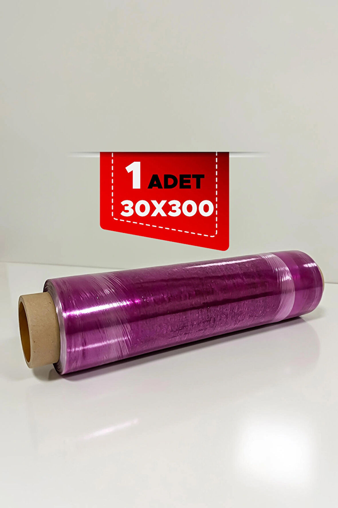 1 Adet 30x300 Gıda Streç Film (Mor Renkli)