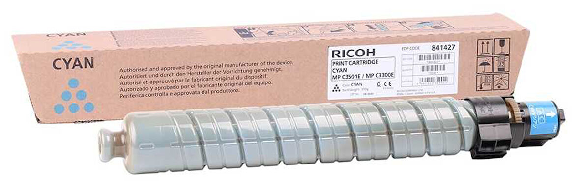 Ricoh MP-C2800 Mavi Orjinal Fotokopi Toner 