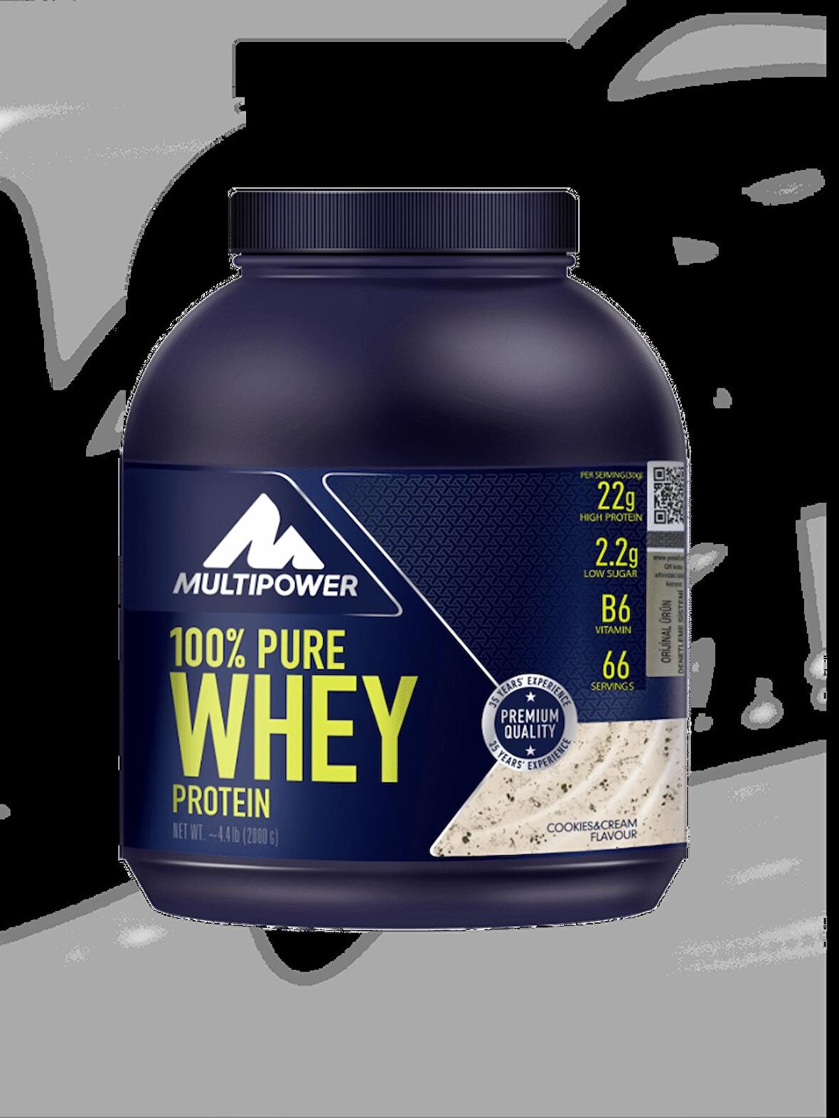 Multipower Whey Protein 2000 gr (Cookies Cream)