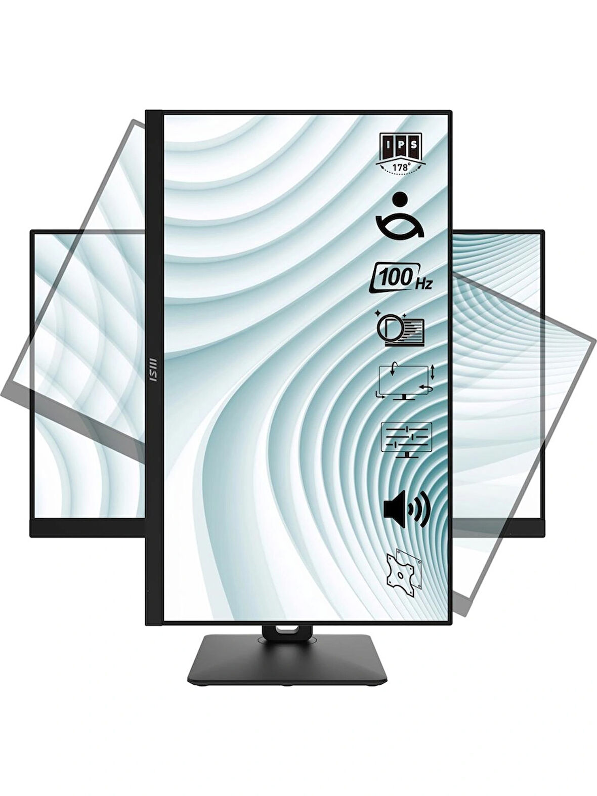 MSI PRO MP271AP 27" 1 ms Full HD Pivot IPS 100 Hz Monitör