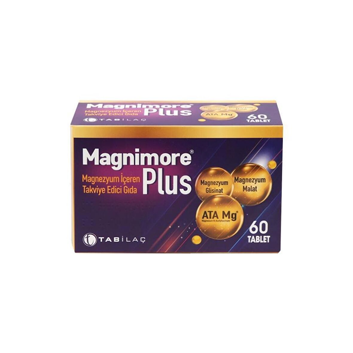Magnimore Plus Magnezyum İçeren Takviye Edici Gıda 60 Tablet