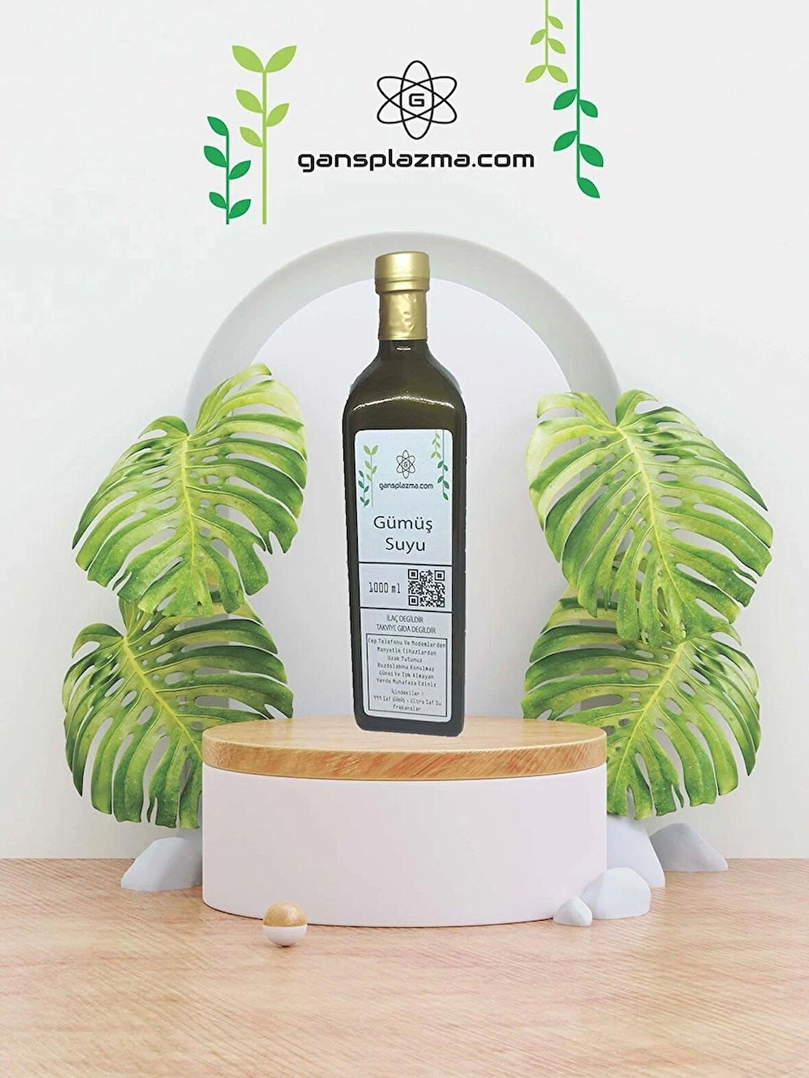 Frekanslı Gümüş Suyu 1000 ml