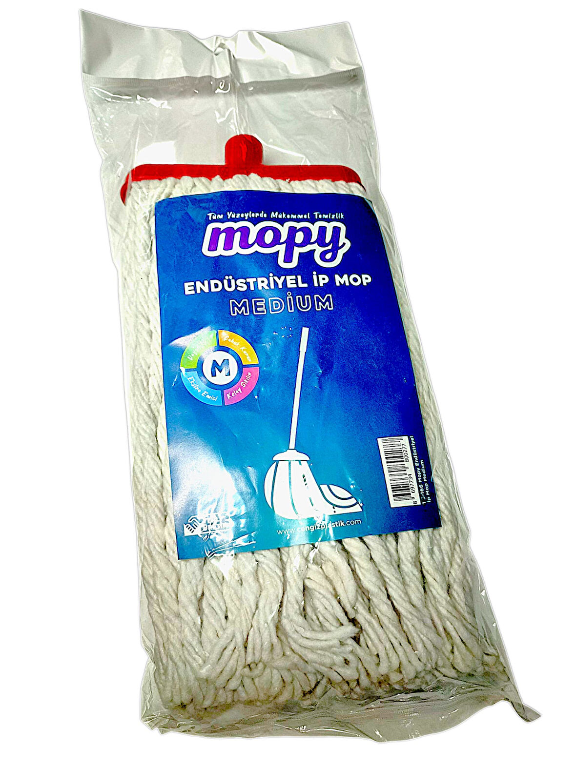 MOPY ENDÜSTRİYEL İP MOP MEDİUM