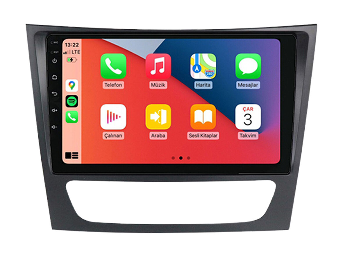 Mercedes E Serisi W211 CLS W219 Multimedya (2002-2009) 2 GB RAM 32 GB Hafıza 8 Çekirdek Navigatör