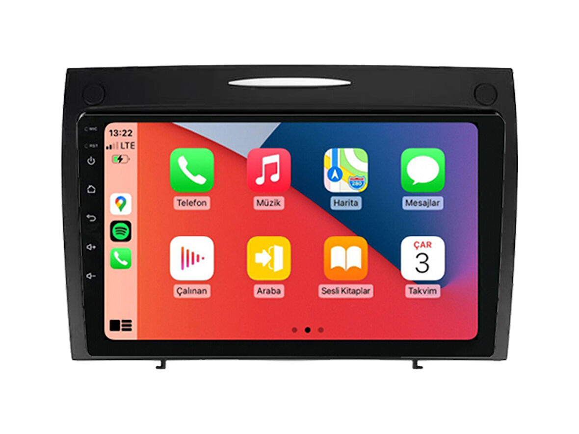 Mercedes SLK 200K Multimedya (2004-2011) 2 GB RAM 32 GB Hafıza 4 Çekirdek FOR-X