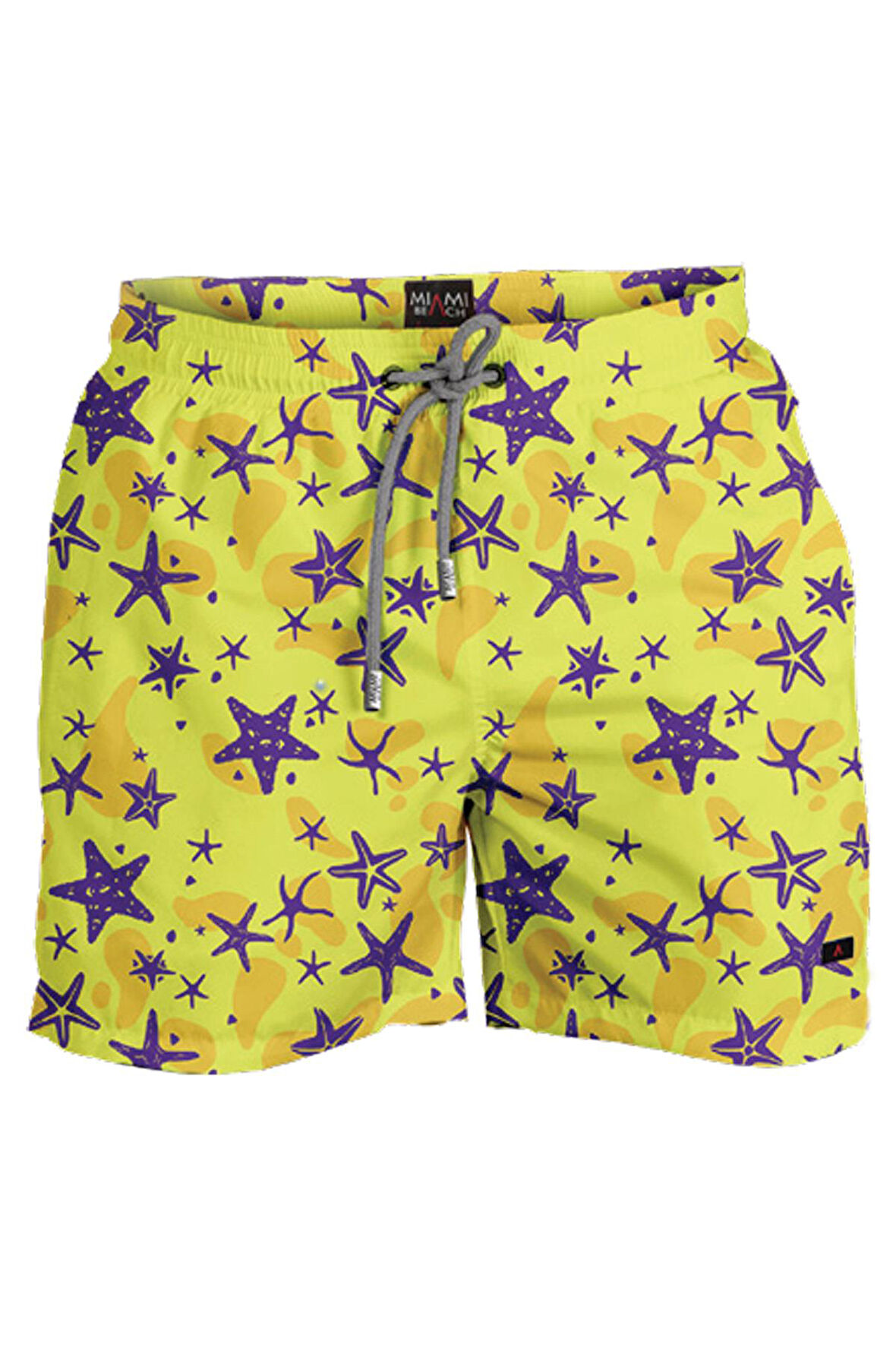 4-16 Yaş Su İtici Özellikli Dijital Baskılı Çocuk Deniz Şort Mayo // 1080