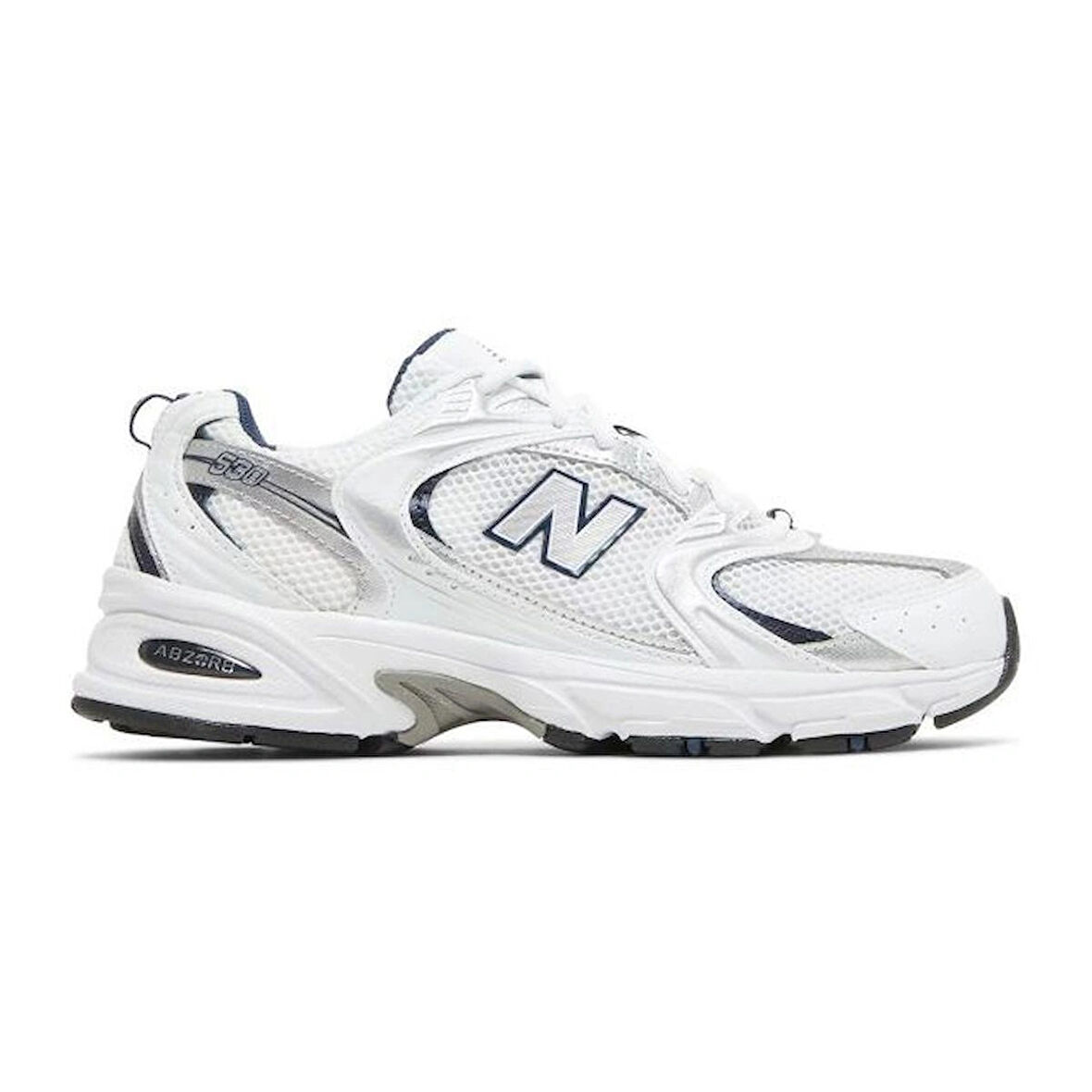 NEW BALANCE 530 White Silver Navy