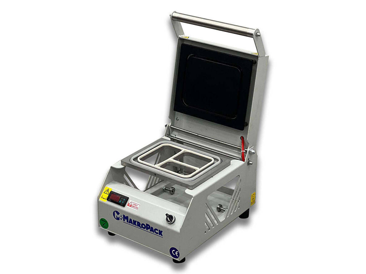 Makropack 3 Bölmeli Tabak Kapatma Makinesi