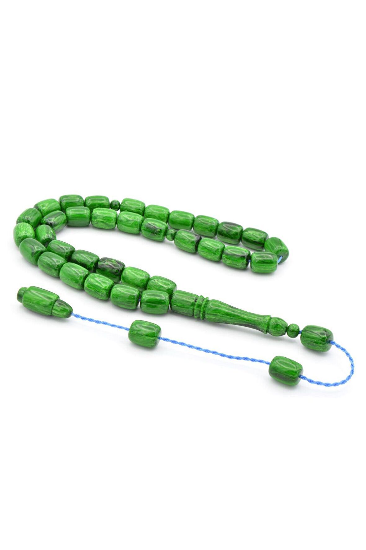 Sistemli Kapsül Kesim Kanayan Bağa Yeşil Katalin Tesbih