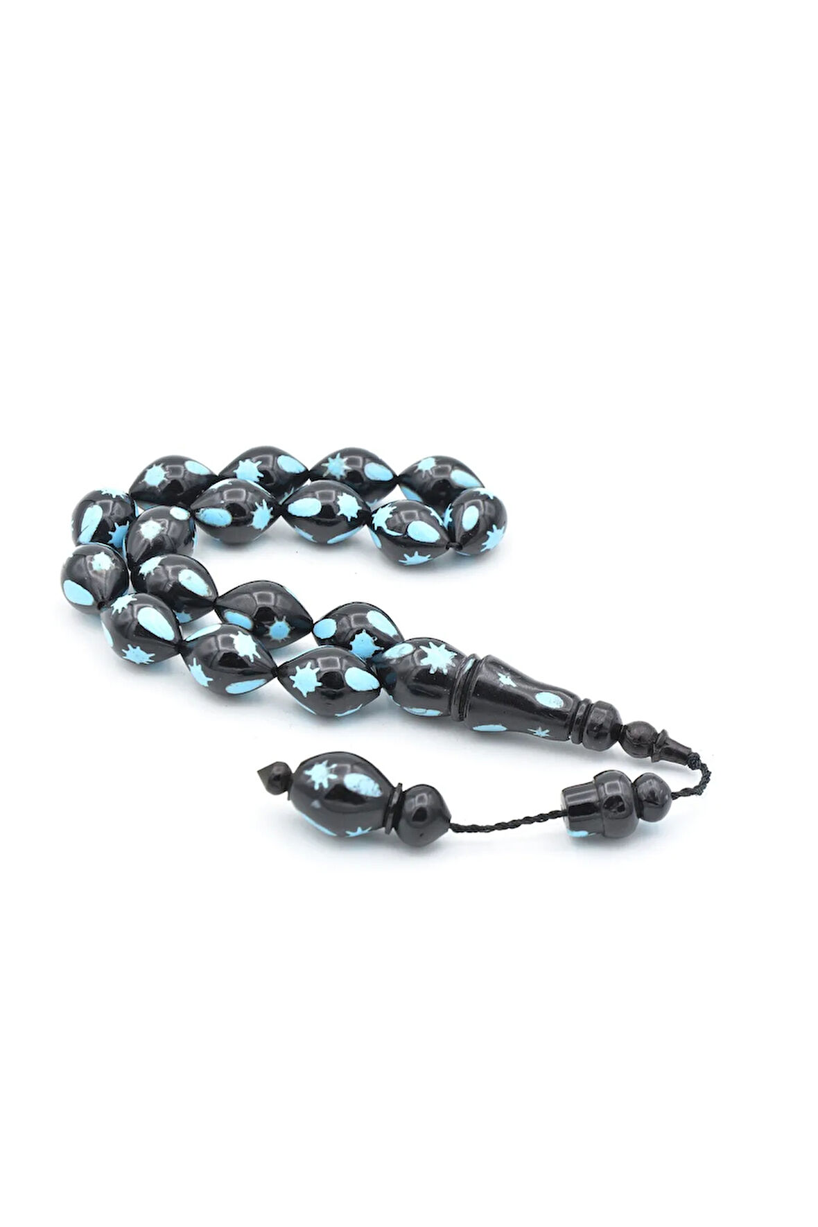 Sistemli Beyzi Kesim İşlemeli Kuka Efe Maskot Tesbih 001