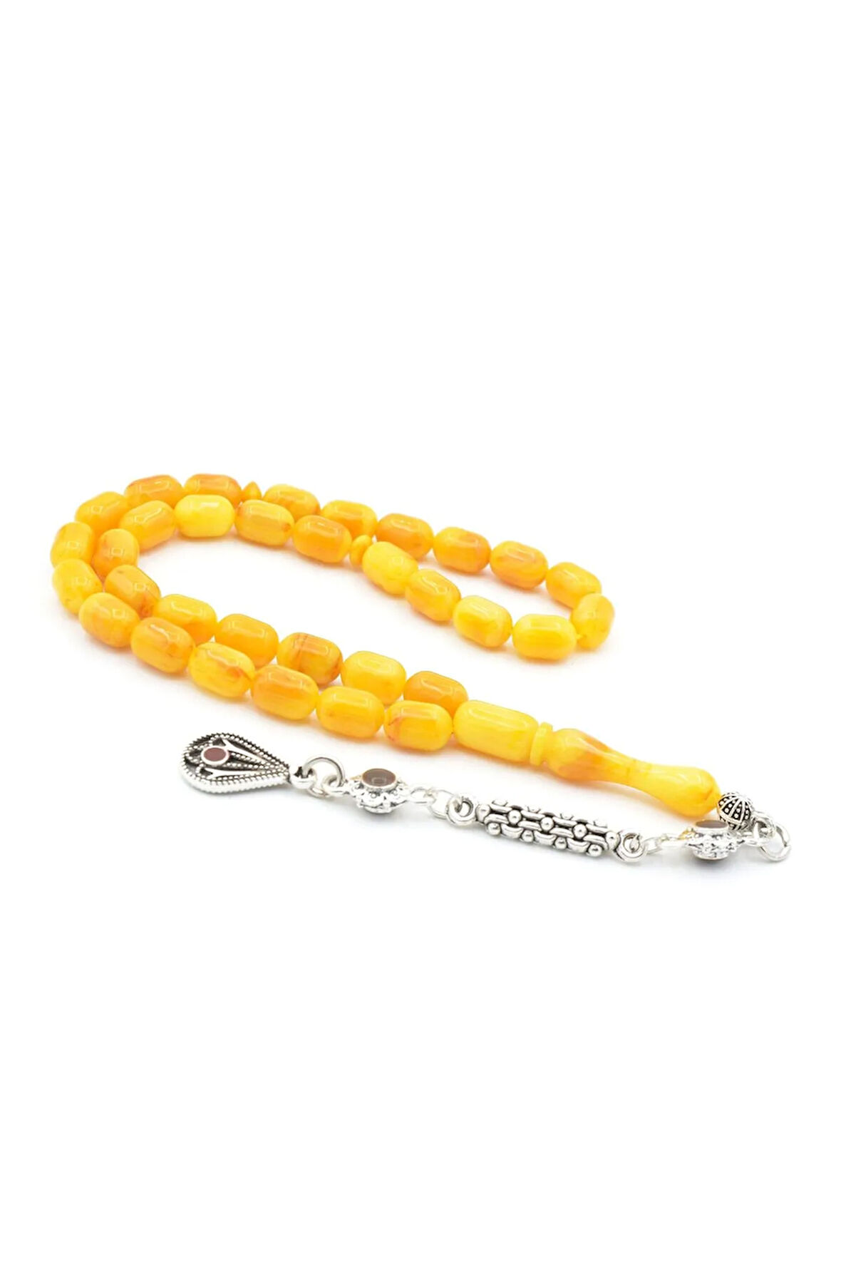 Kapsül Kesim Günlük Boy Hareli Turuncu Beyrut Kehribar Tesbih