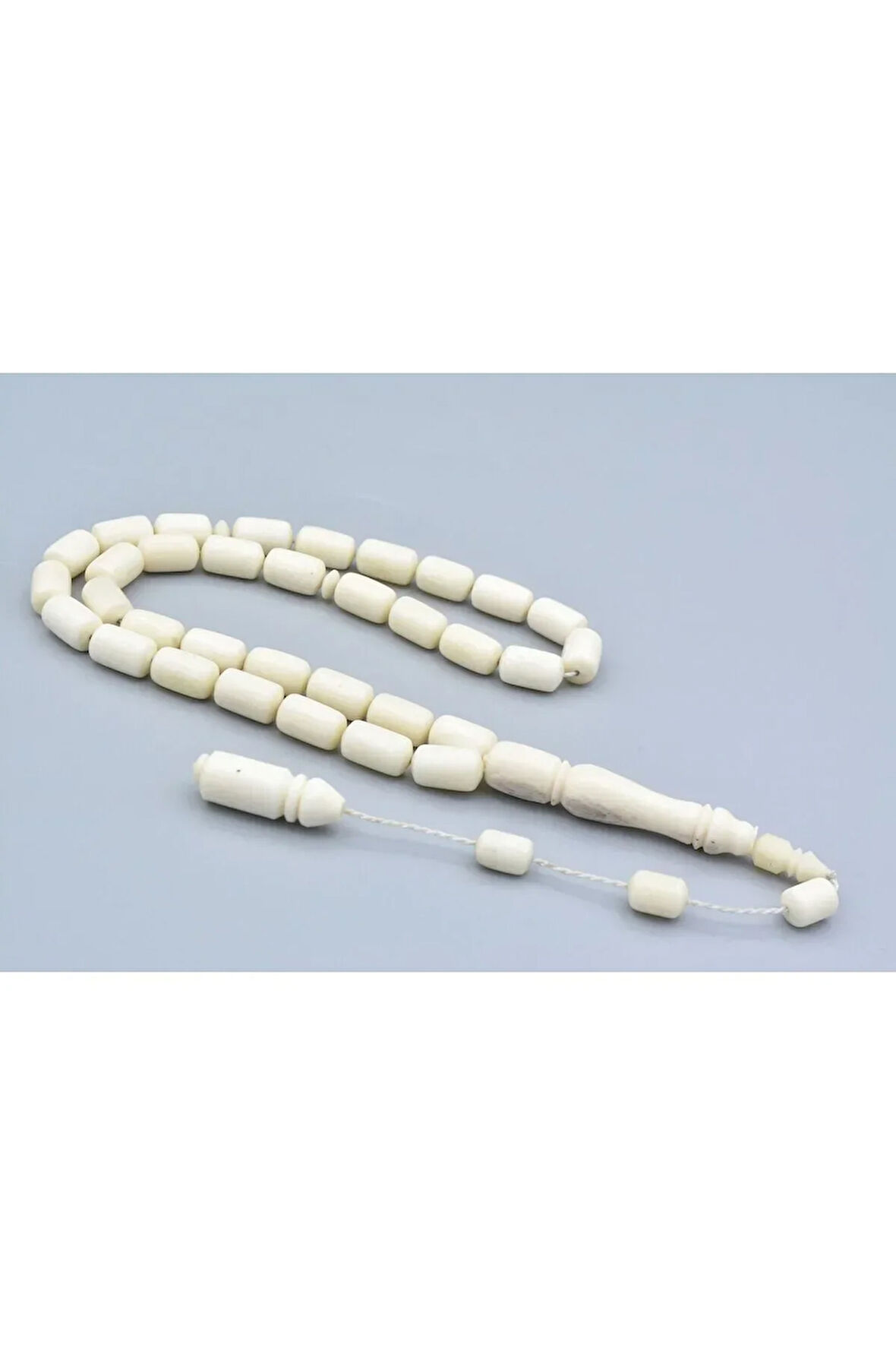 Usta İşi İmamesi Oymalı Kapsül Kesim Deve Kemiği Tesbih