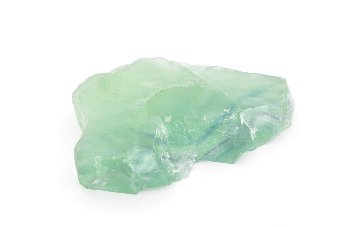 Hakiki Doğal Florit Taşı Kaya Parçası 137 Gram 1.Kalite