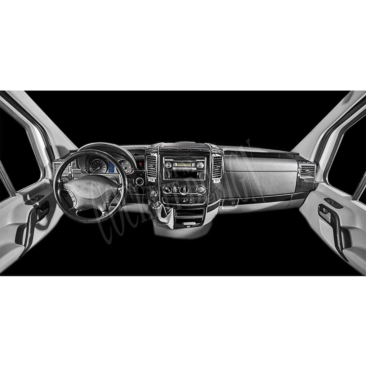 Meriç® Mercedes Sprinter Ön Torpido Kaplama 51 Parça 2006-2019