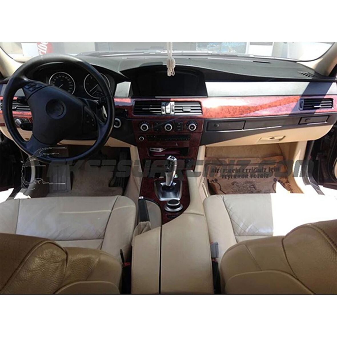 Meriç® Bmw 5 E60 / E61 Ön Torpido Kaplama 8 Parça 2003-2009