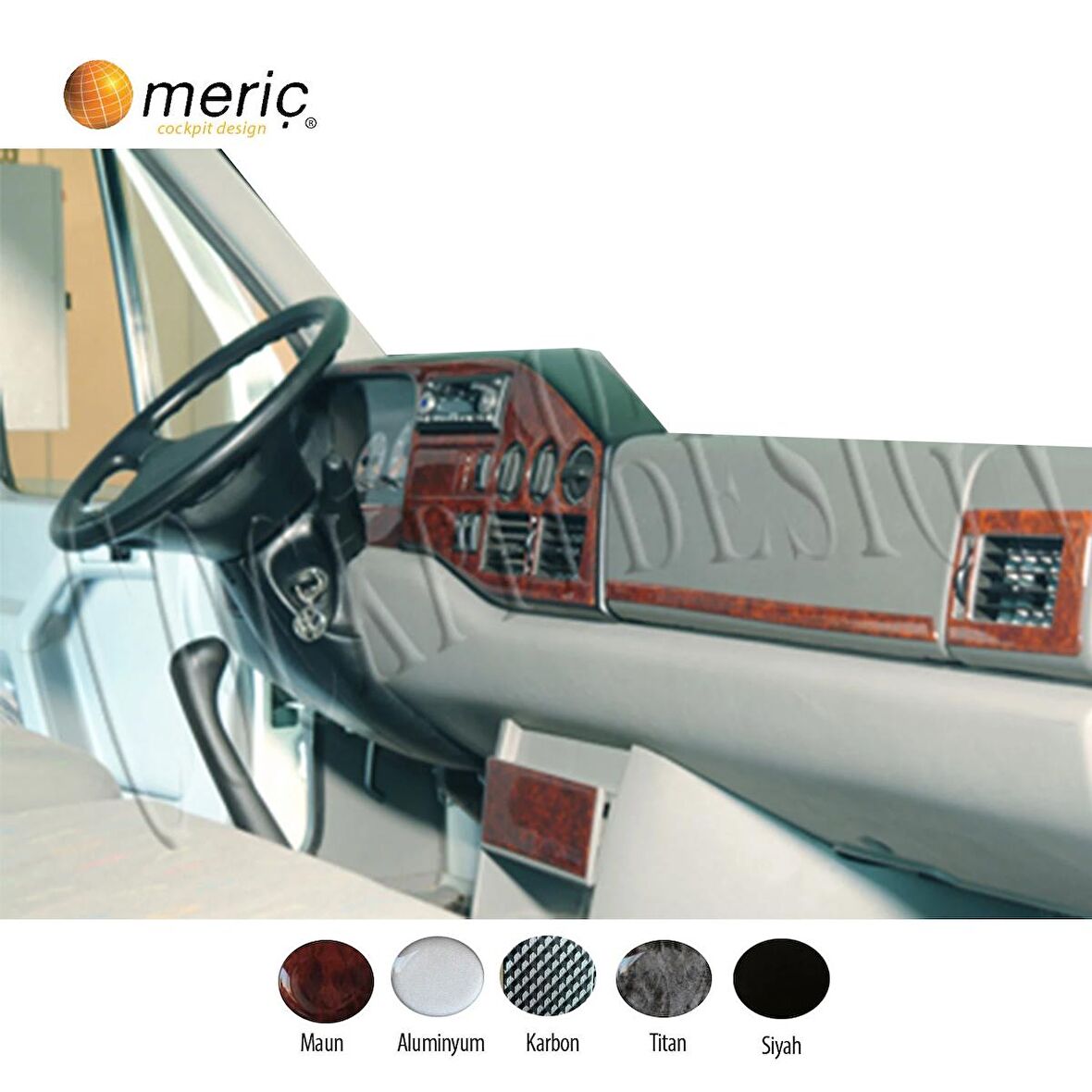 Meriç® Volkswagen Volt Lt Ön Torpido Kaplama 17 Parça 1995-2006