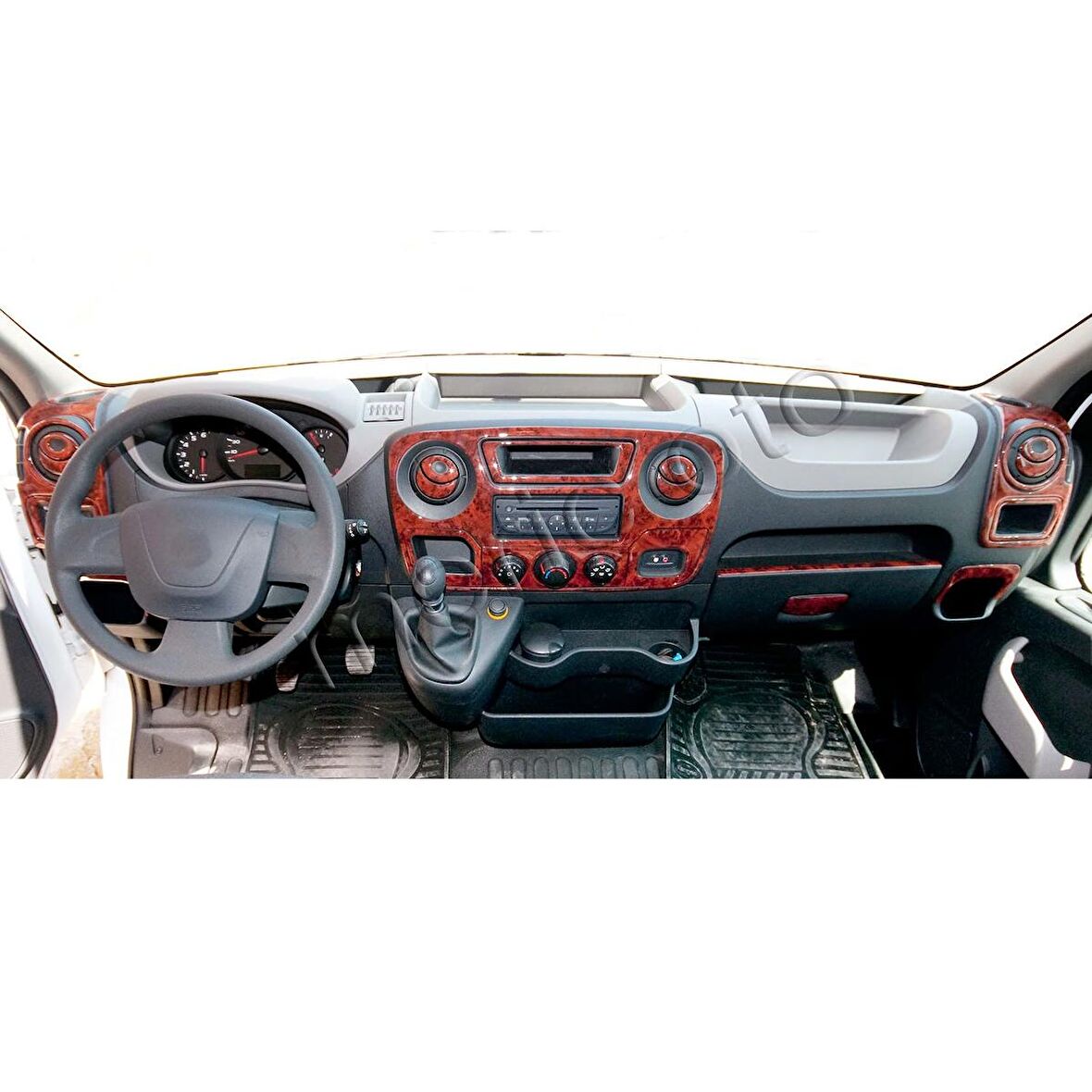 Meriç® Renault Master/Movano/Interstar Ön Torpido Kaplama 23 Parça 2010-2019