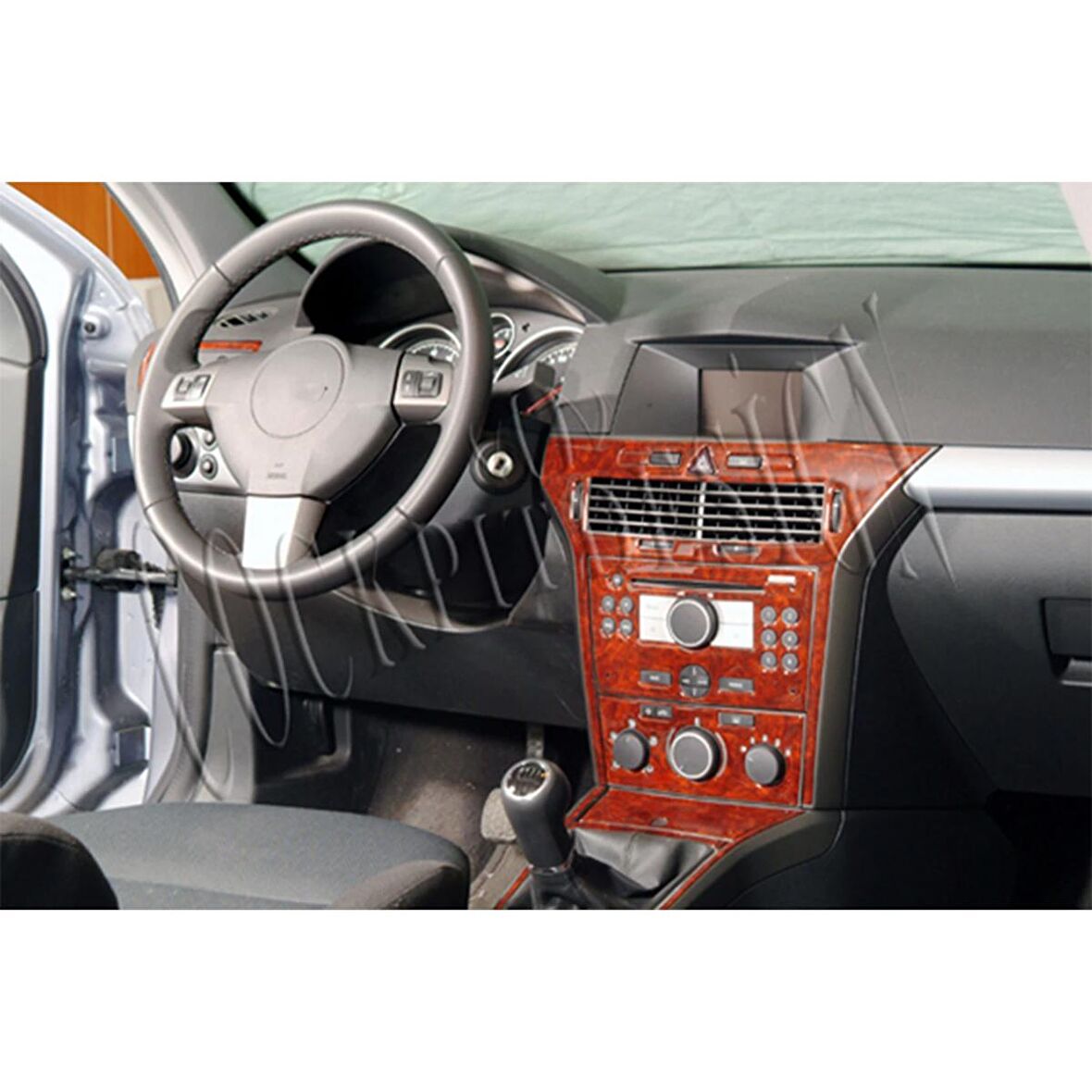 Meriç® Opel Astra H Ön Torpido Kaplama 18 Parça 2004-2015