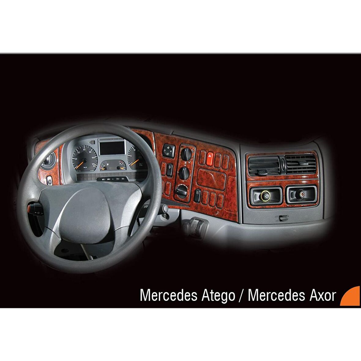 Meriç® Mercedes Axor Ön Torpido Kaplama 30 Parça 2004-›