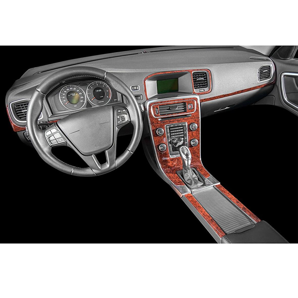 Meriç® Volvo S60 Ön Torpido Kaplama 12 Parça 2012-2016