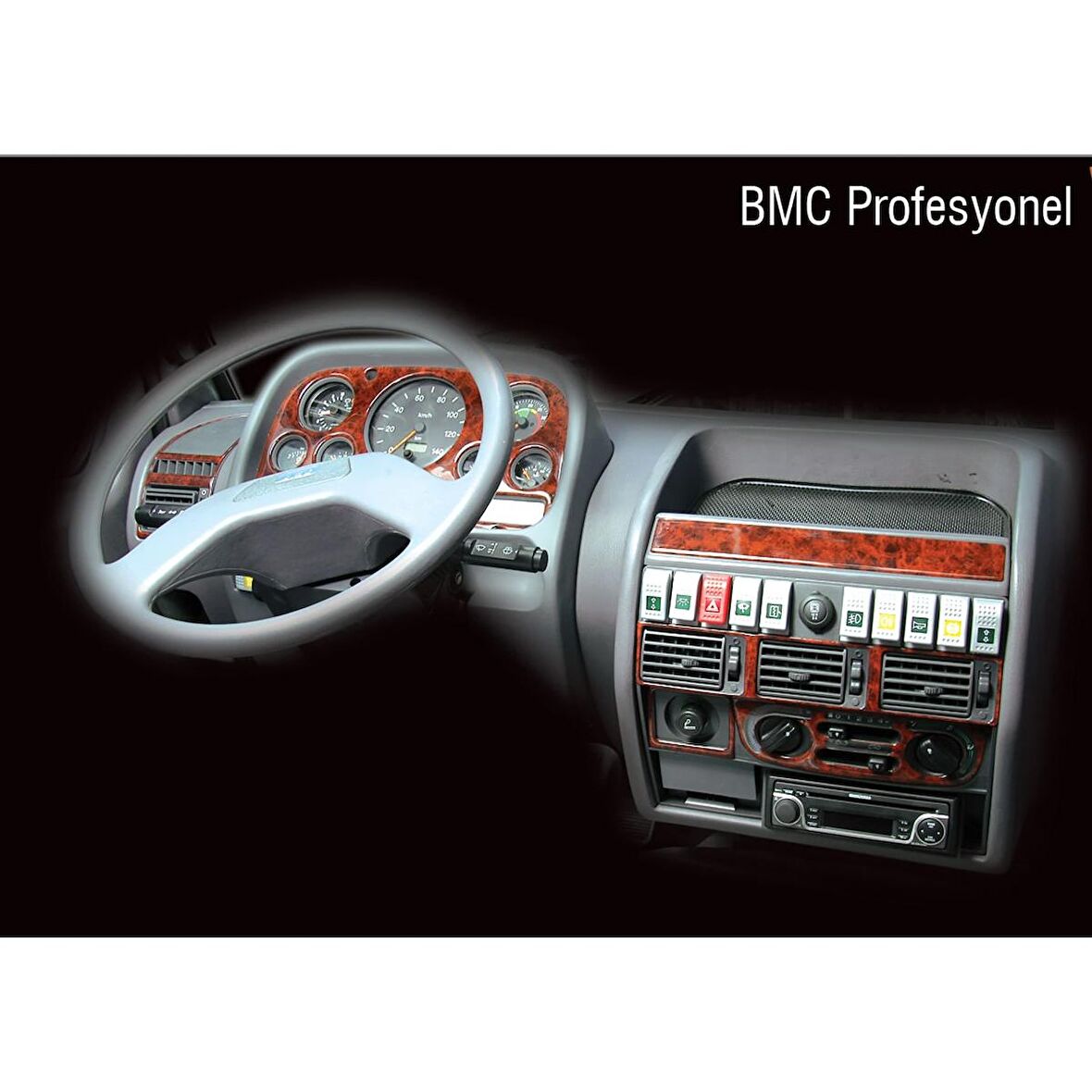 Meriç® Bmc Profesyonel Ön Torpido Kaplama 7 Parça 2007-›