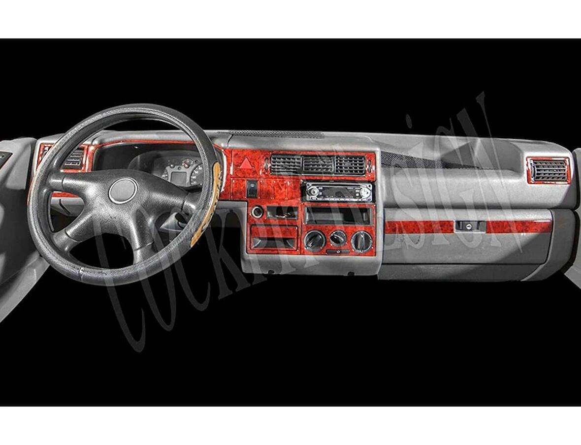 Meriç® VW Transporter T4 Ön Torpido Kaplama 18 Parça 1998-2003