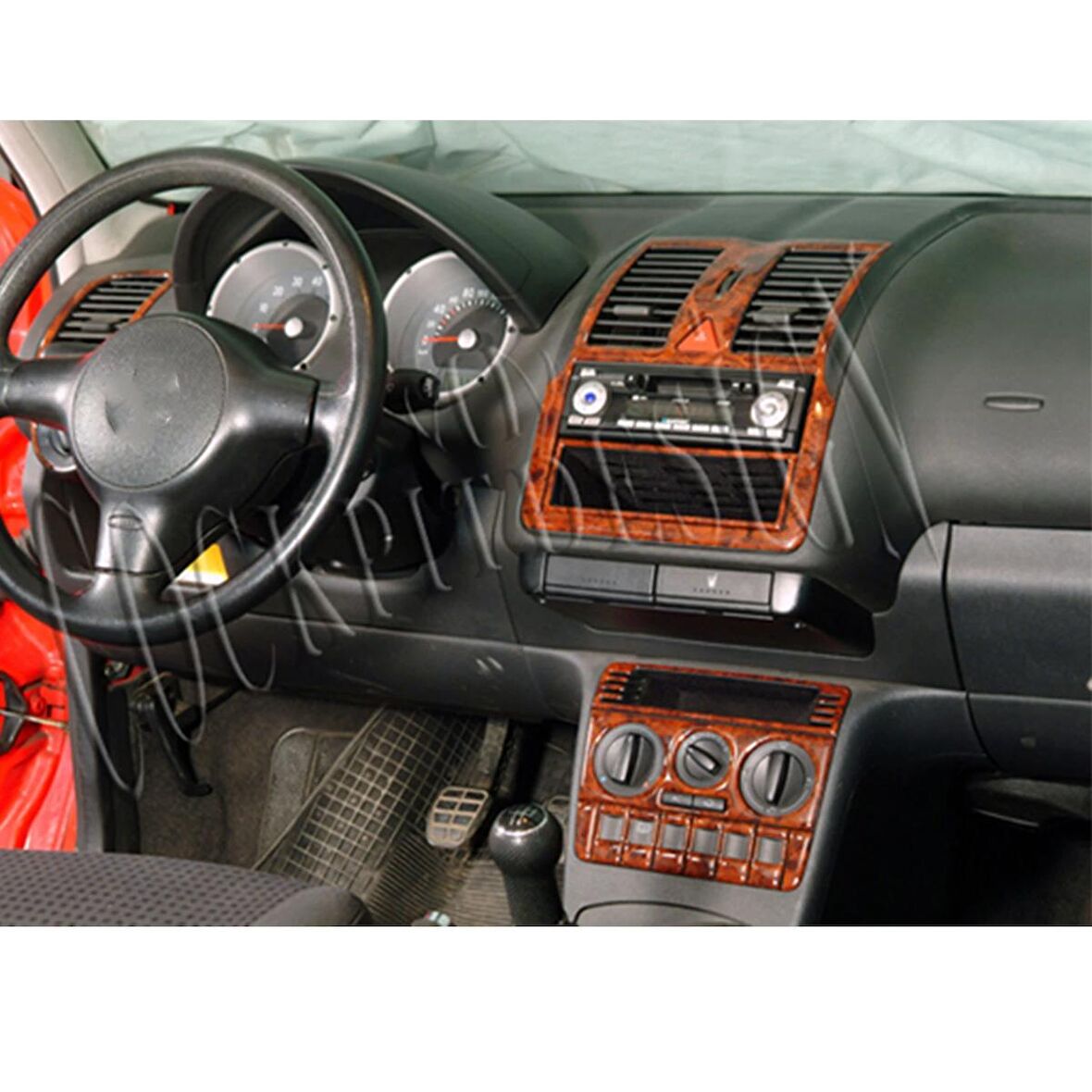 Meriç® Volkswagen Polo Ön Torpido Kaplama 16 Parça 1999-2001