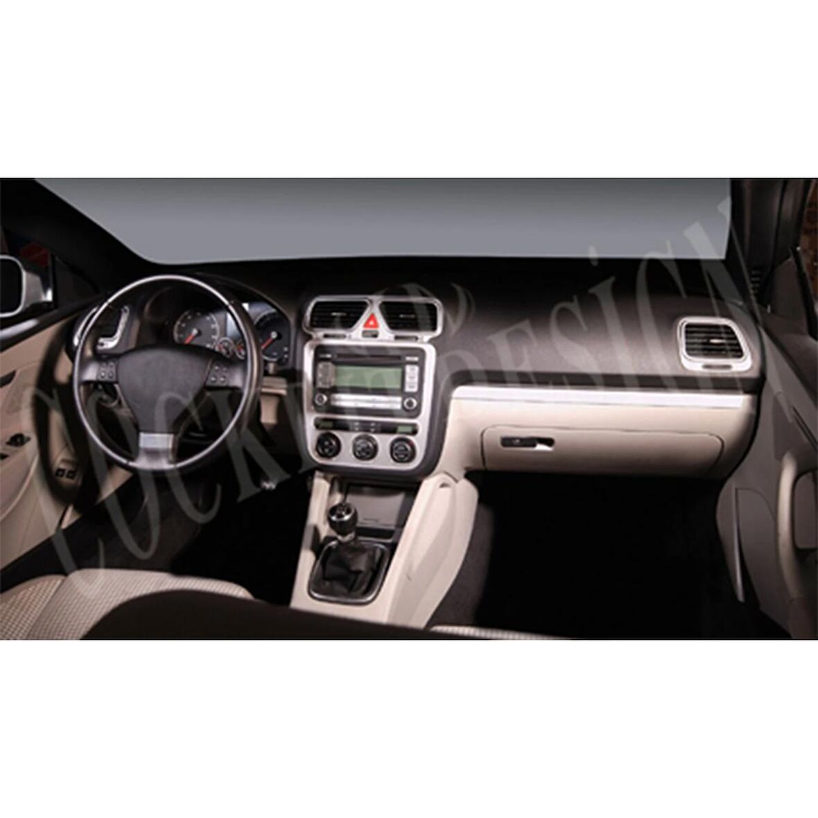 Meriç® Volkswagen Eos Ön Torpido Kaplama 9 Parça 2005-2010