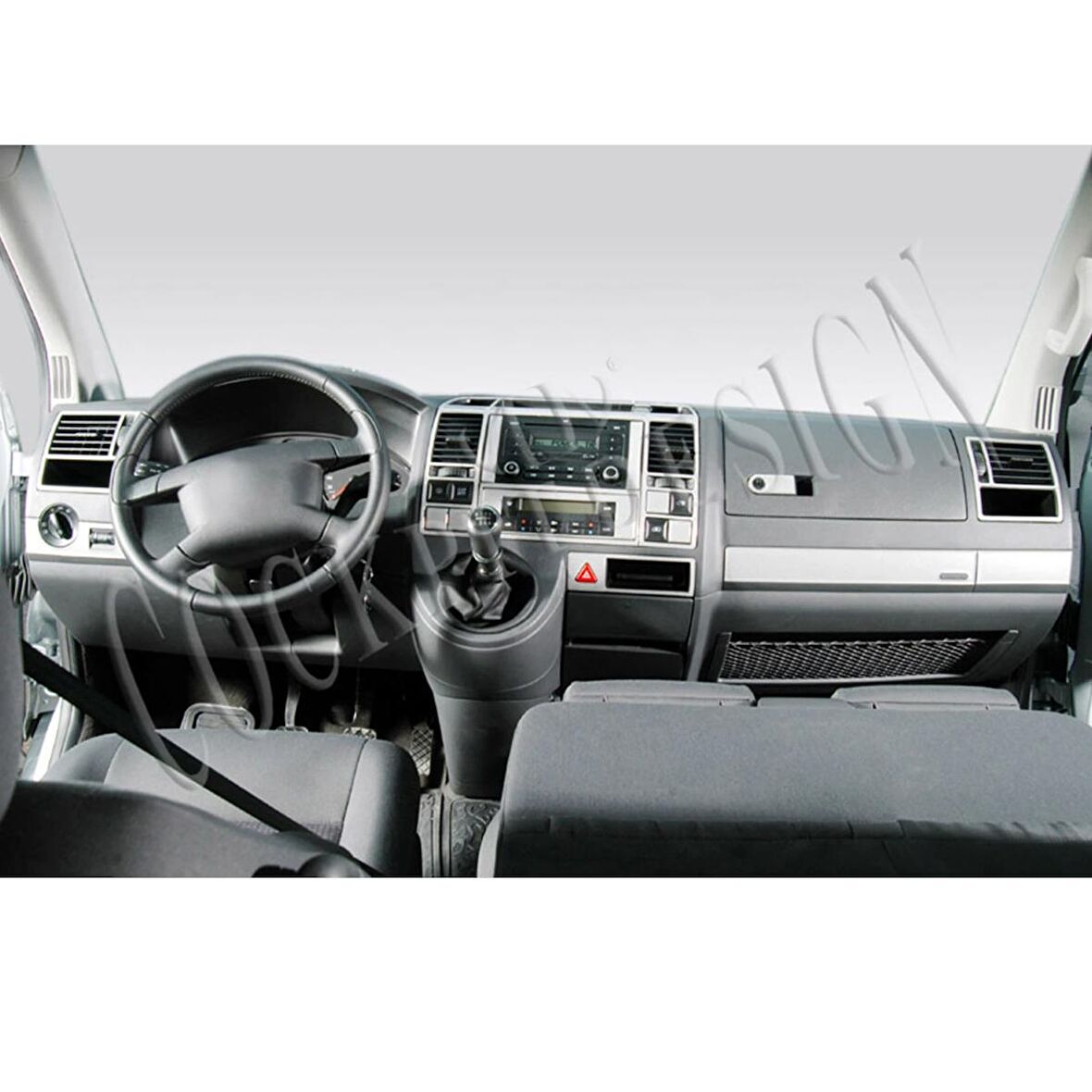 Meriç® VW Carevella T5 Ön Torpido Kaplama 31 Parça 2003-2009