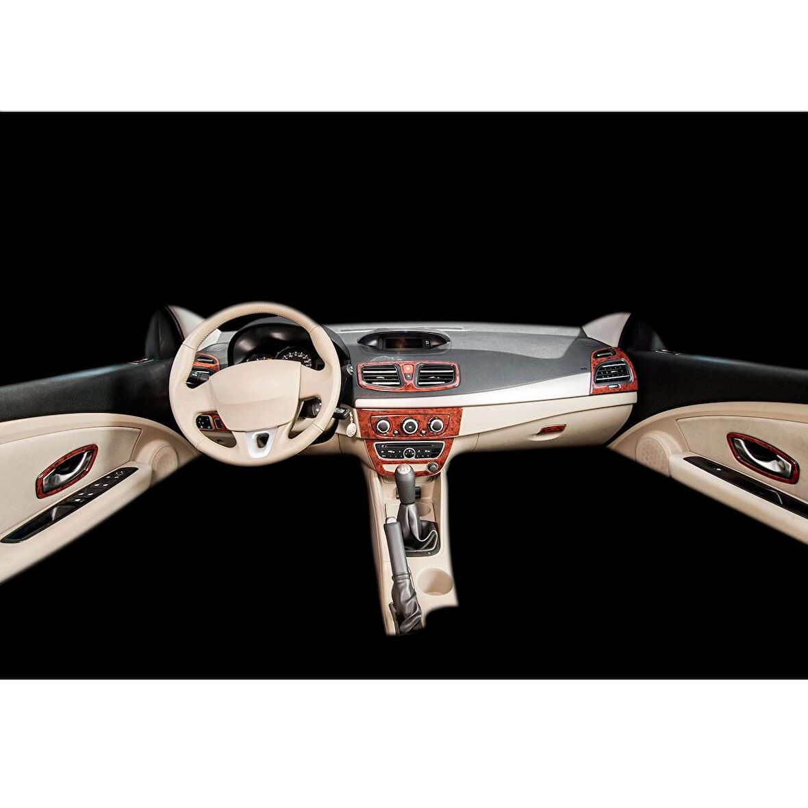 Meriç® Renault Fluence Ön Torpido Kaplama 13 Parça 2010-›