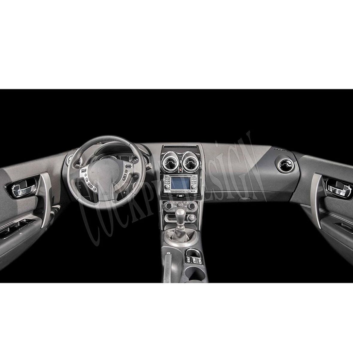 Meriç® Nissan Qashqai Ön Torpido Kaplama 19 Parça 2011-2012