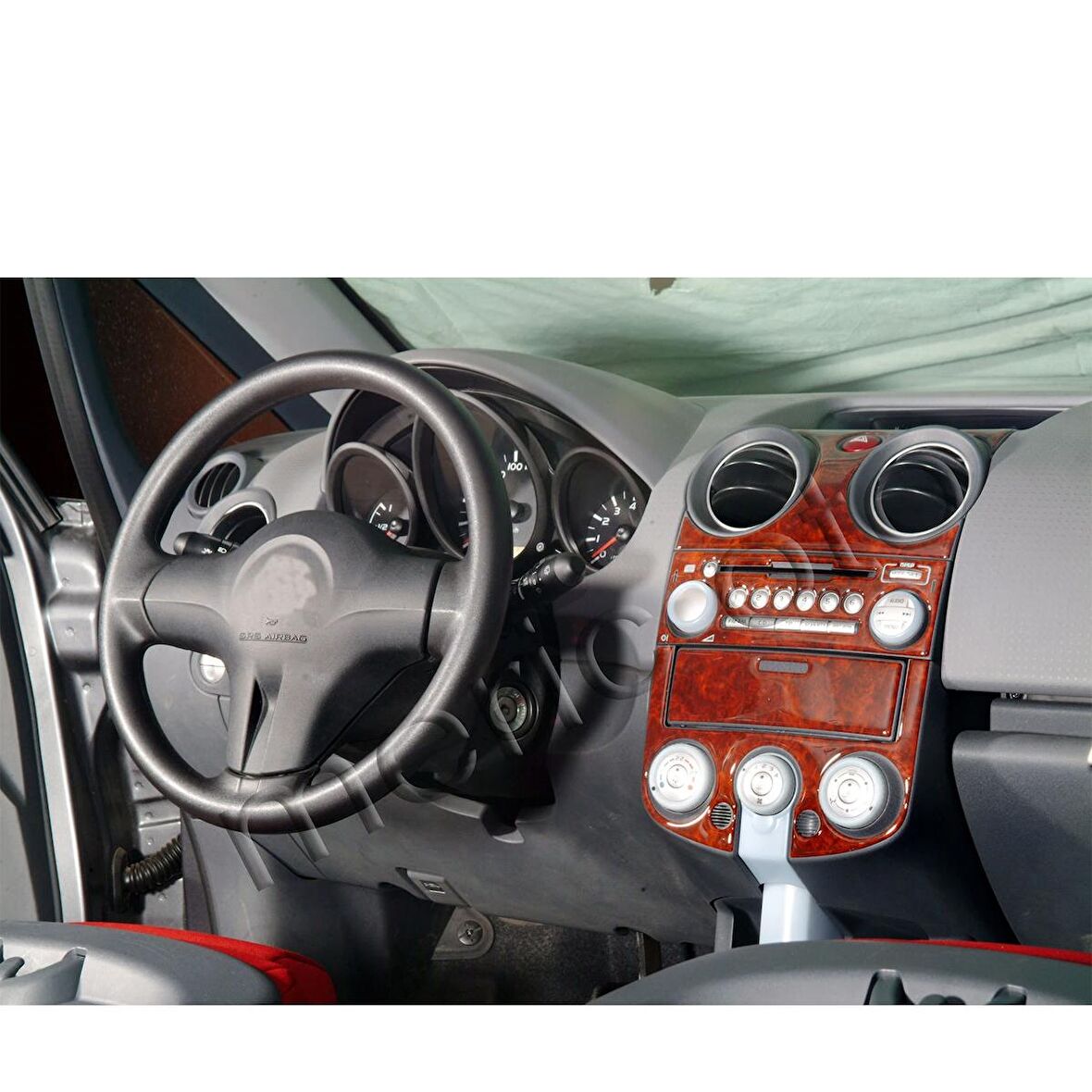 Meriç® Mitsubishi Colt Ön Torpido Kaplama 4 Parça 2004-2007