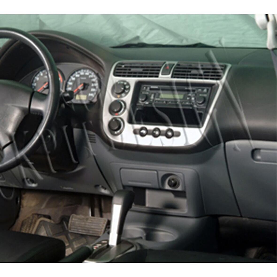 Meriç® Honda Civic Ön Torpido Kaplama 10 Parça 2001-2006