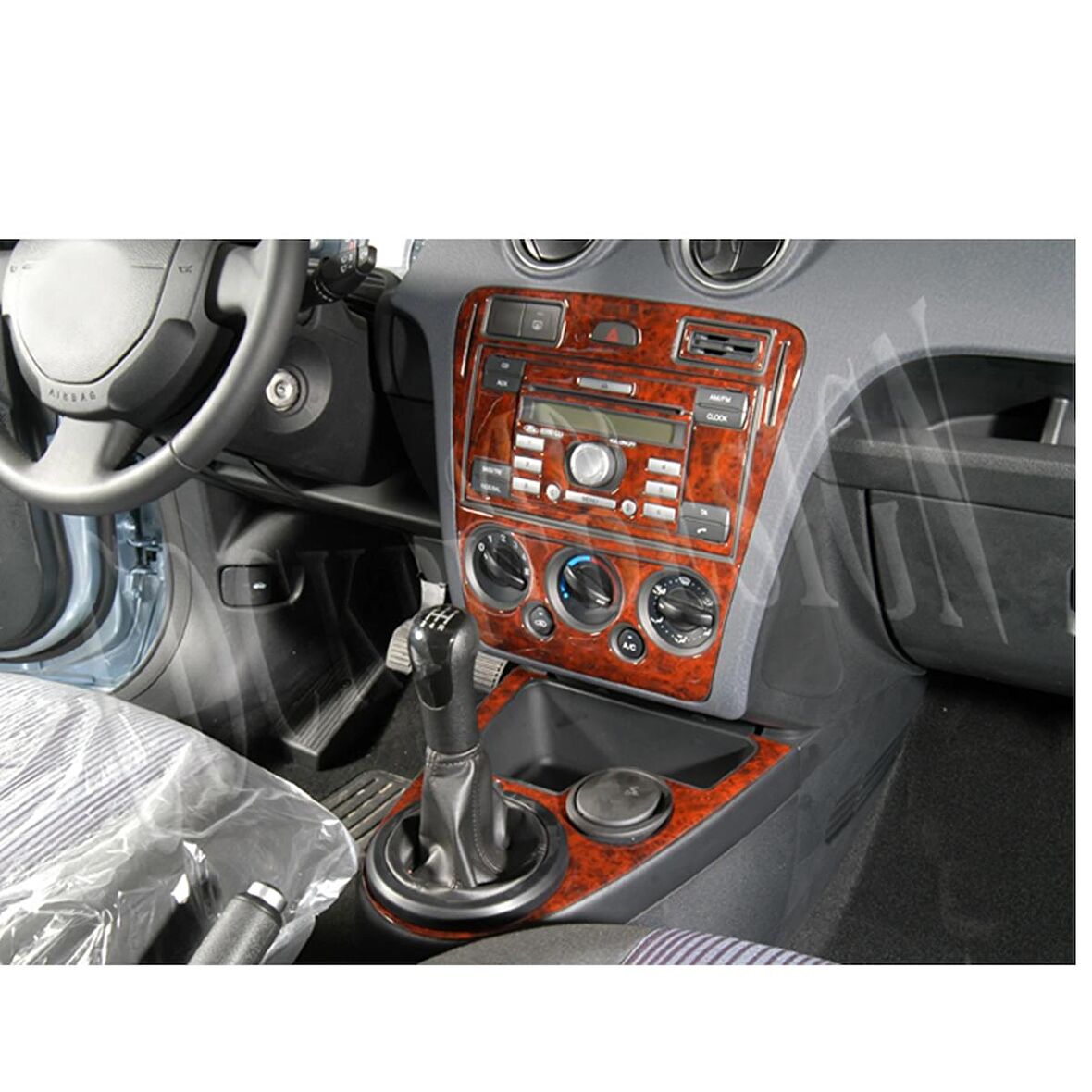 Meriç® Ford Fusion Ön Torpido Kaplama 9 Parça 2005-2010