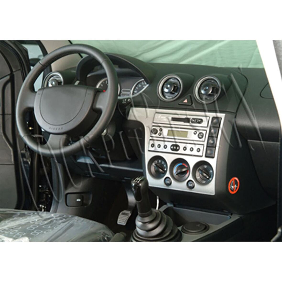 Meriç® Ford Fiesta Ön Torpido Kaplama 7 Parça 2002-2005