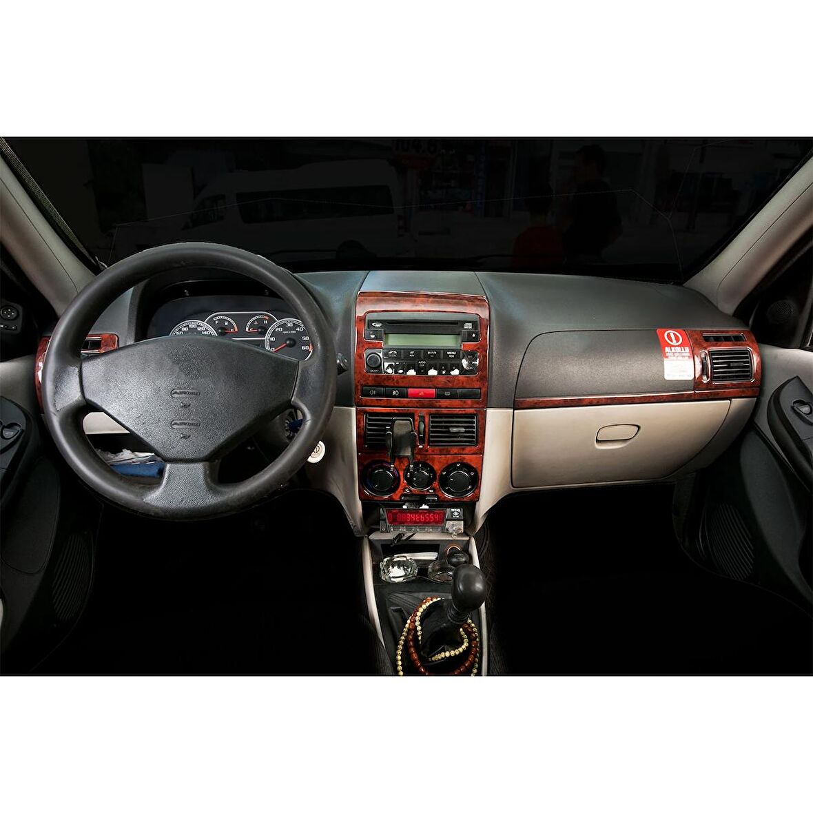 Meriç® Fiat Albea/Palio Ön Torpido Kaplama 11 Parça 2005-2012