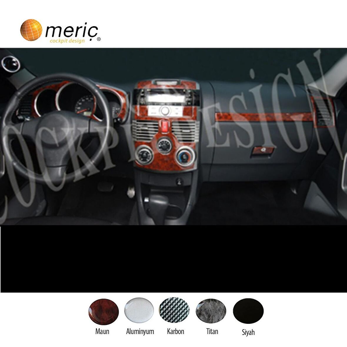 Meriç® Daihatsu Terios Ön Torpido Kaplama 10 Parça 2006-›