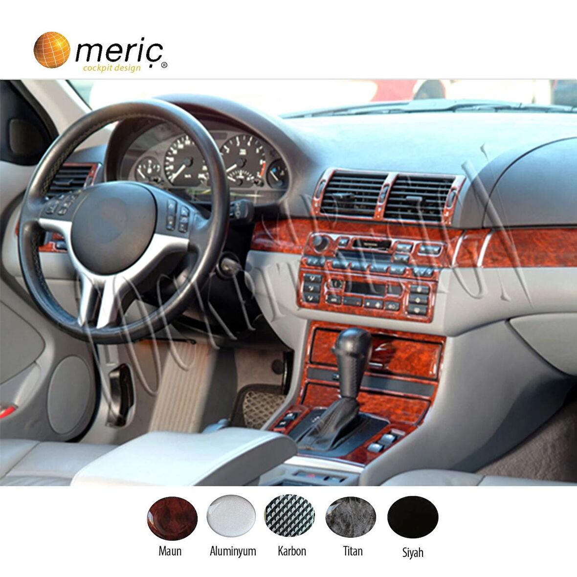 Meriç® Bmw 3 Seri E46 Compackt Ön Torpido Kaplama 19 P. 1998-2004