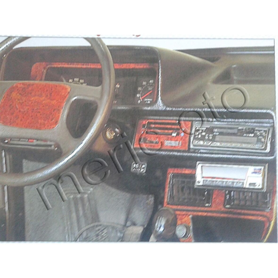 Meriç® Fiat Şahin S Ön Torpido Kaplama 24 Parça 1988-1997