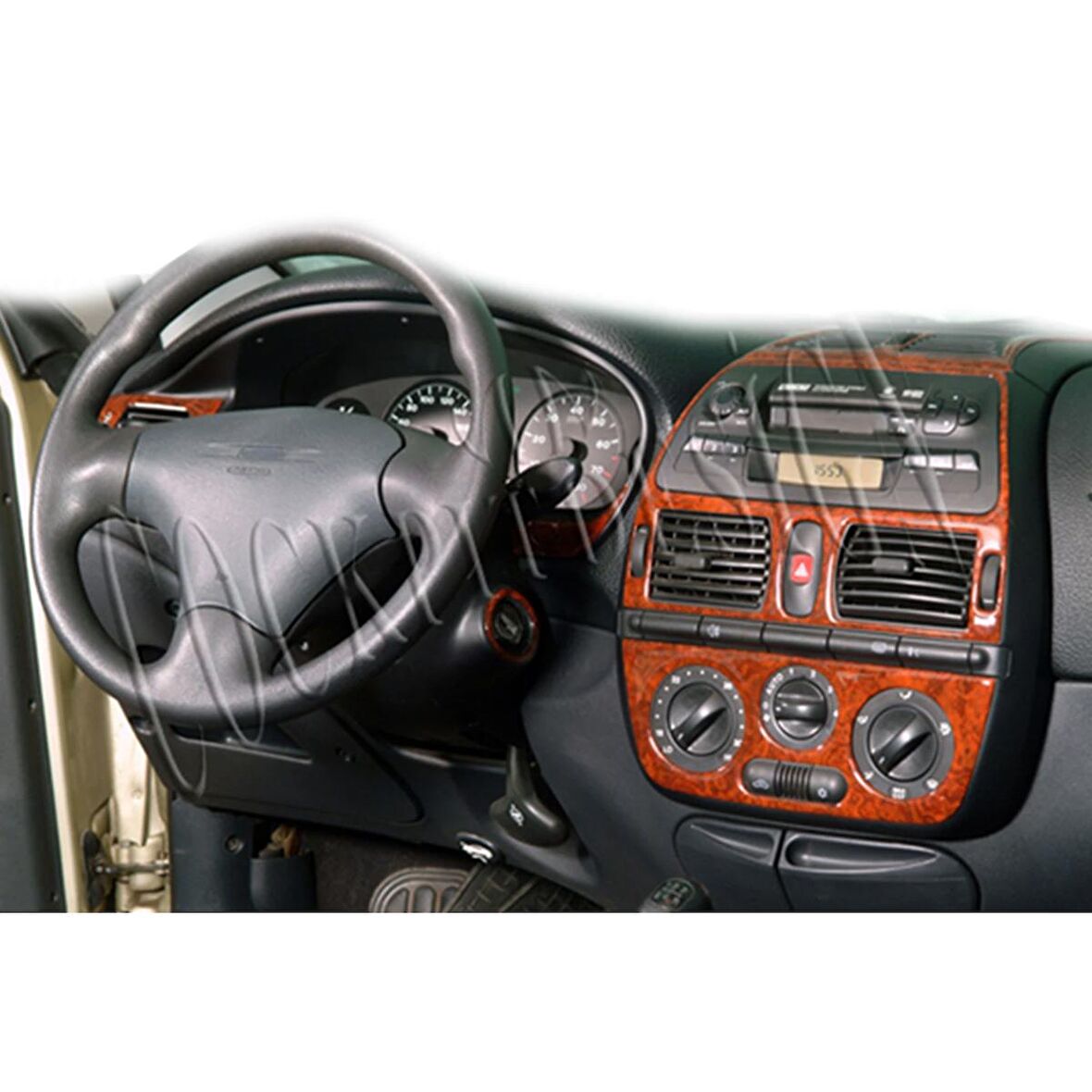 Meriç® Fiat Brava/Marea Ön Torpido Kaplama 8 Parça 1995-2005