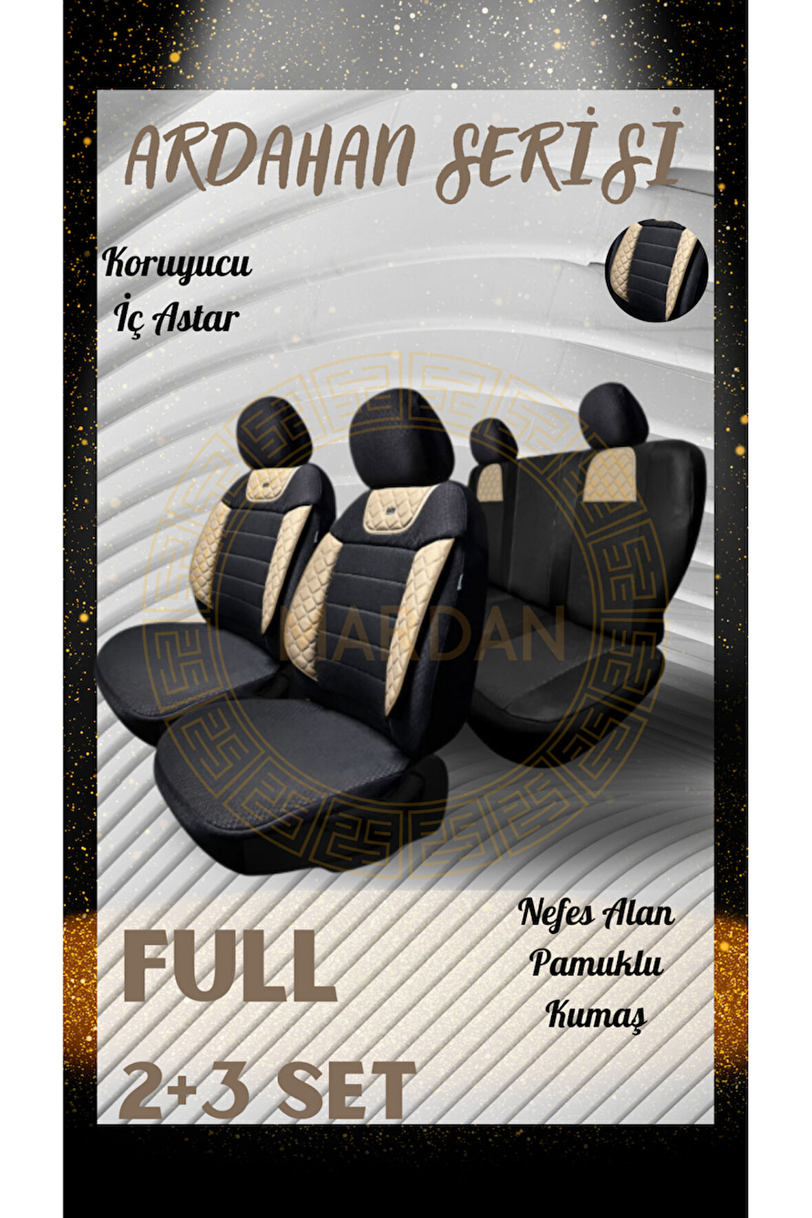 RENAULT TALİSMAN SEDAN 2016 sırt 2+1 oturak BÜTÜN uyumlu ARDAHAN serisi oto koltuk kılıfı