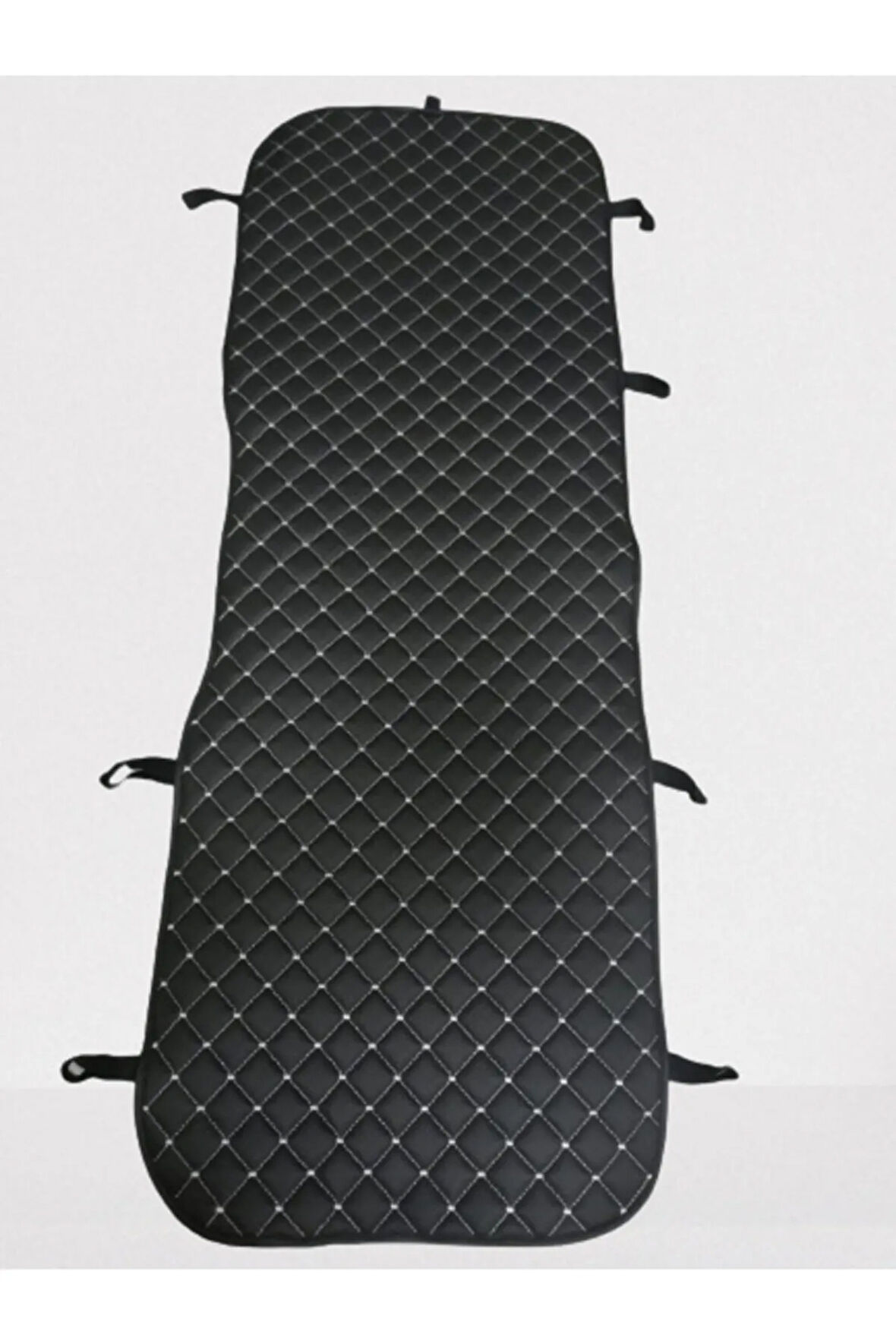 Kapitone Gri Desenli Oto Araç Koltuk Minderi