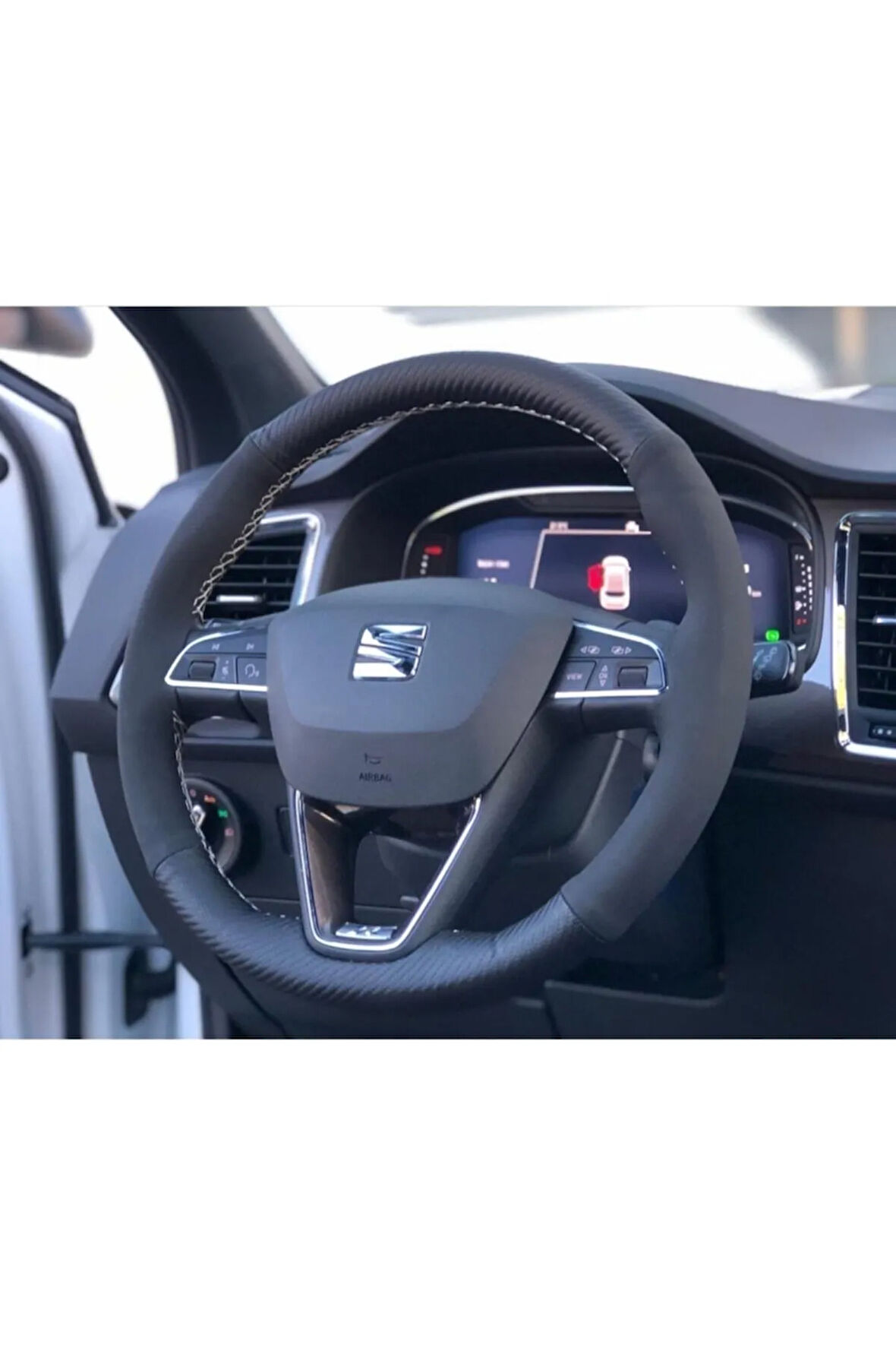 Seat Ateca Nubuk Direksiyon Kılıfı