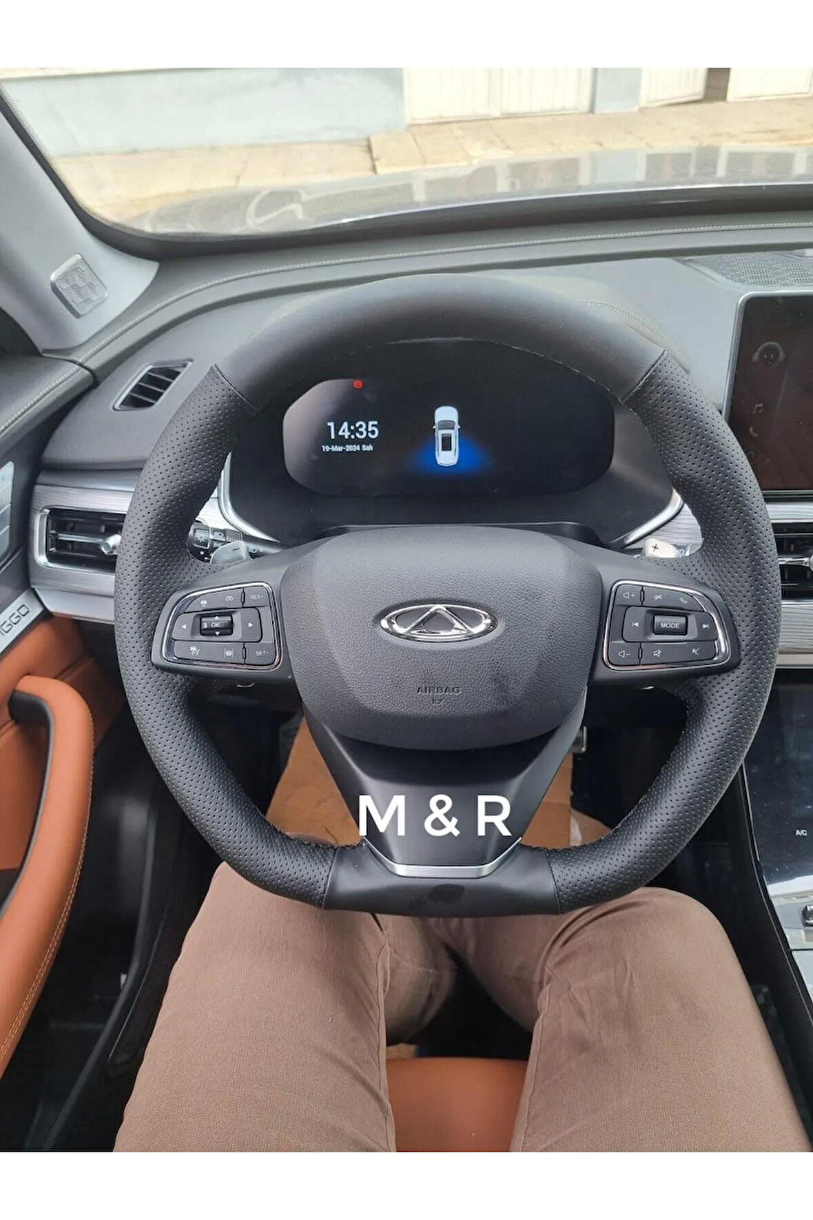 CHERY TİGGO PRO 8  DERİ DİREKSİYON KAPLAMA