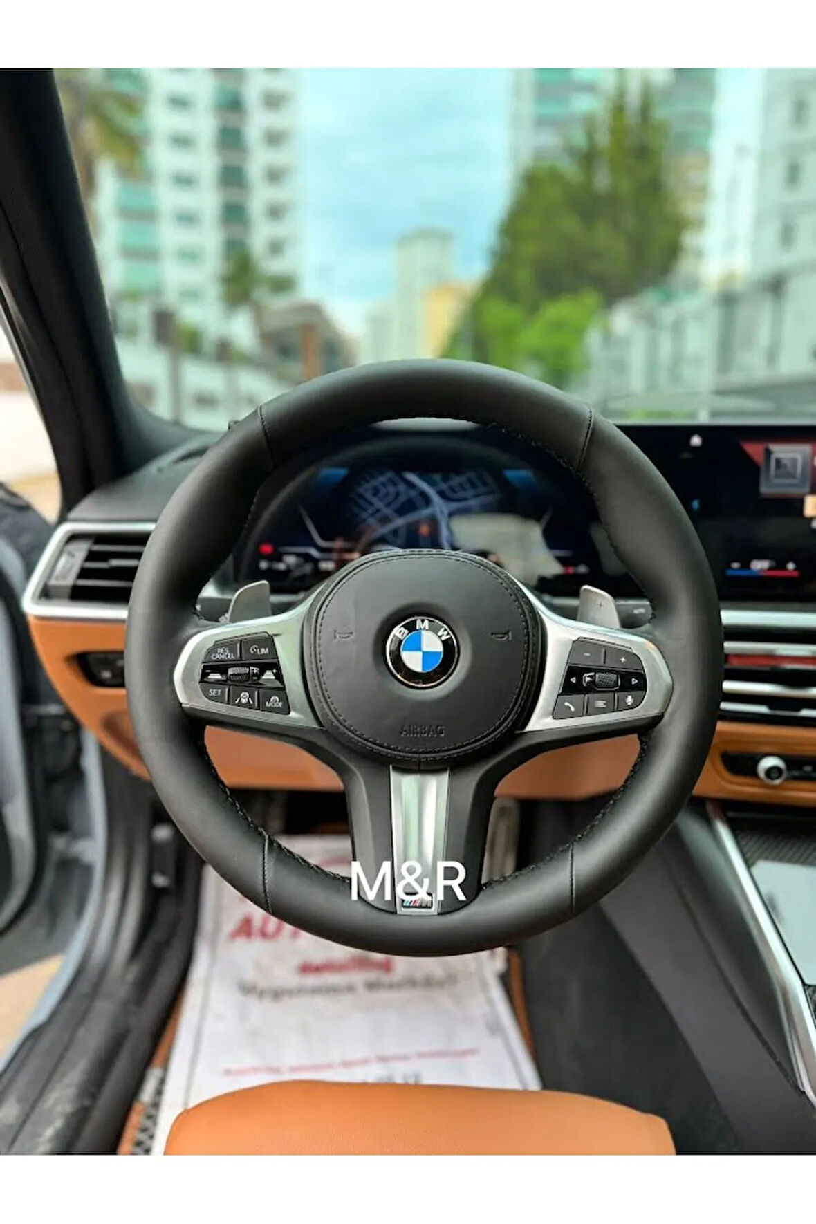 BMW G30  KAPLAMA DERİ DİREKDİYON KILIFI