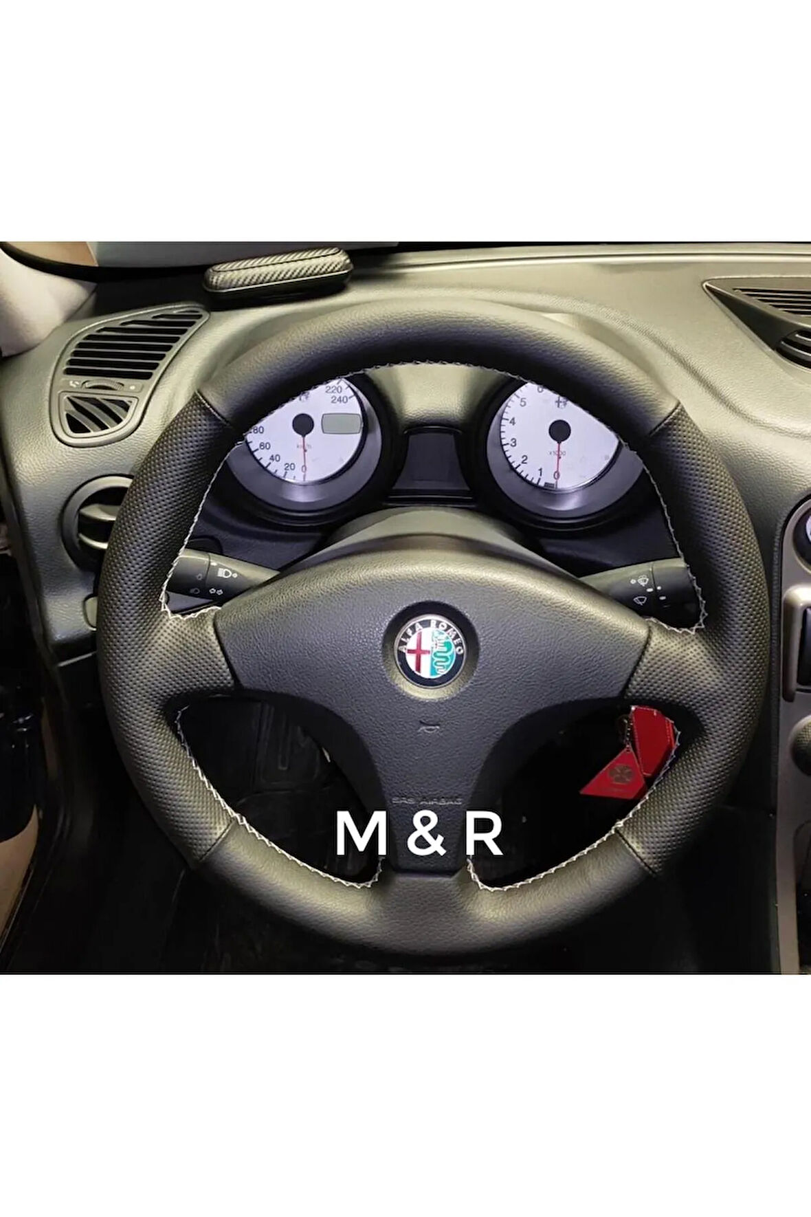 ALFA ROMEO 156  DERİ DİREKSİYON KAPLAMA