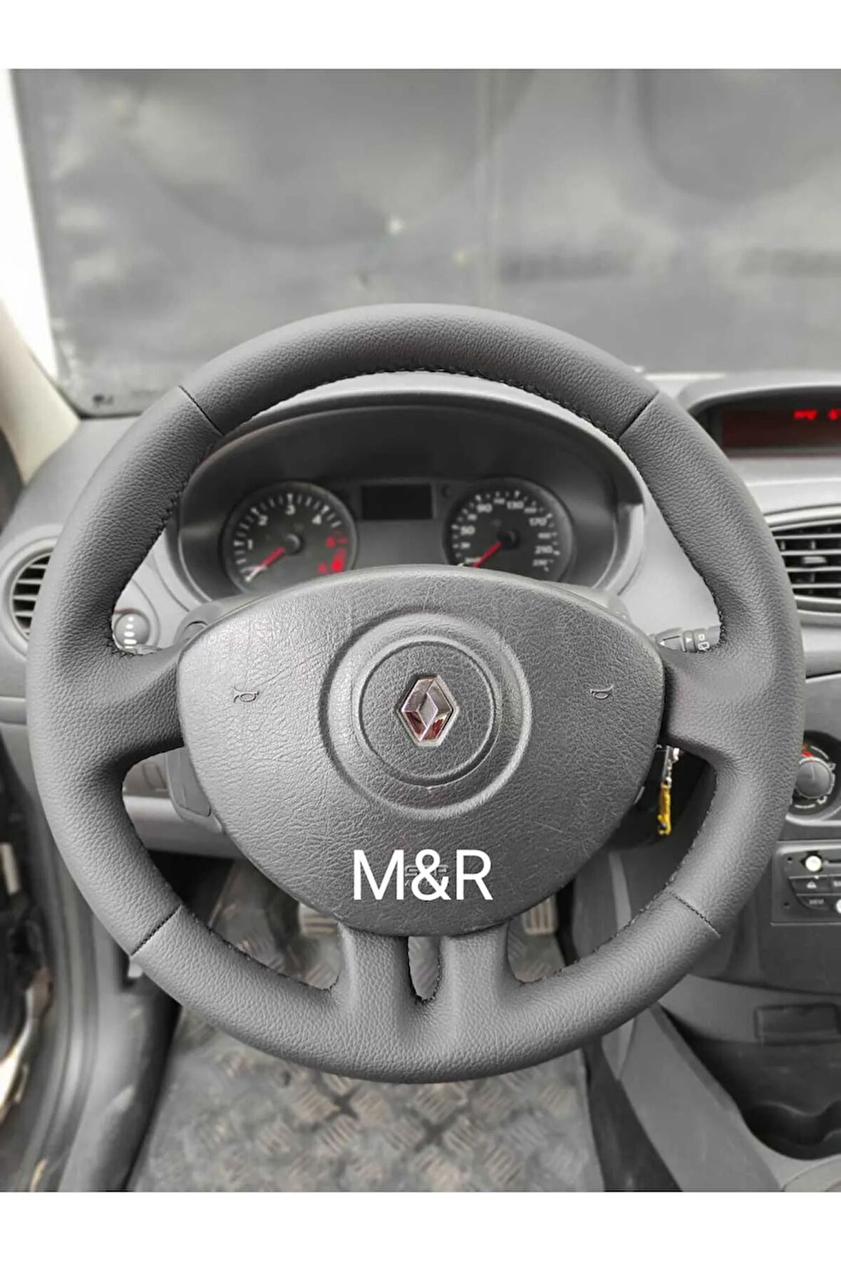 RENAULT CLİO 3 KAPLAMA DERİ DİREKSİYON KILIFI