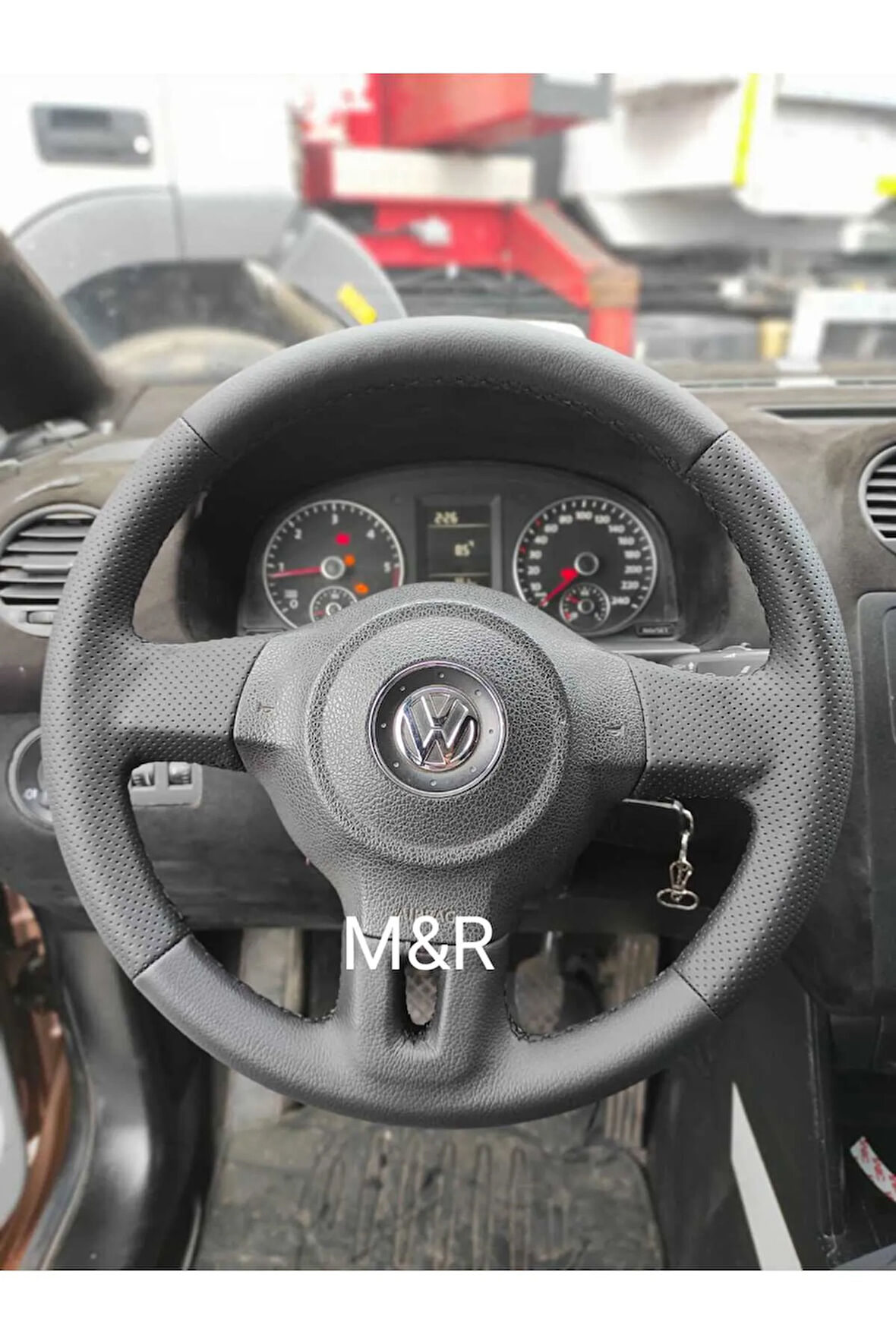 Volkswagen CADDY POLO JETTA KAPLAMA DERİ DİREKSİYON KILIFI