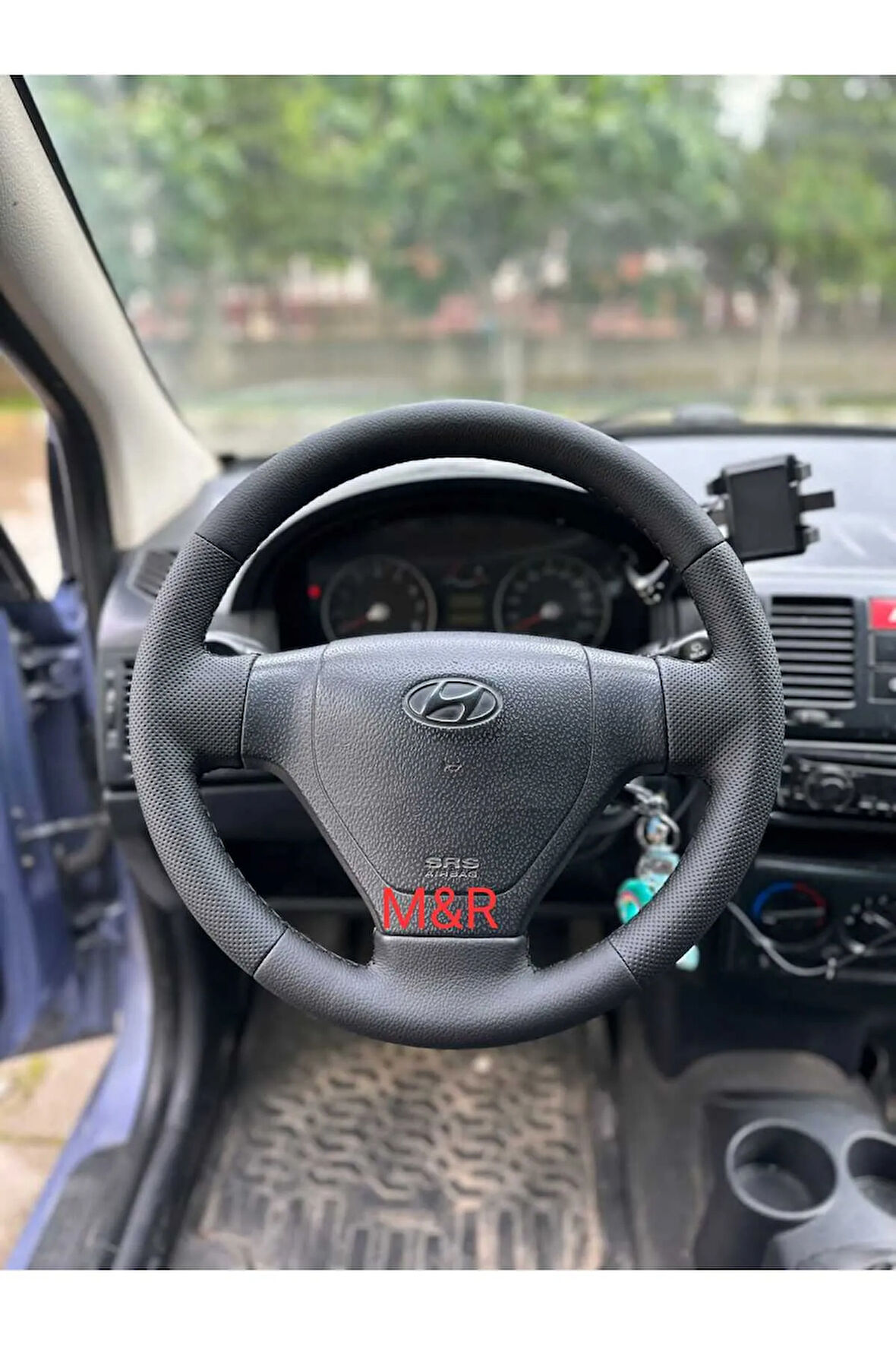 HYUNDAİ GETZ KAPLAMA DERİ DİREKSİYON KILIFI