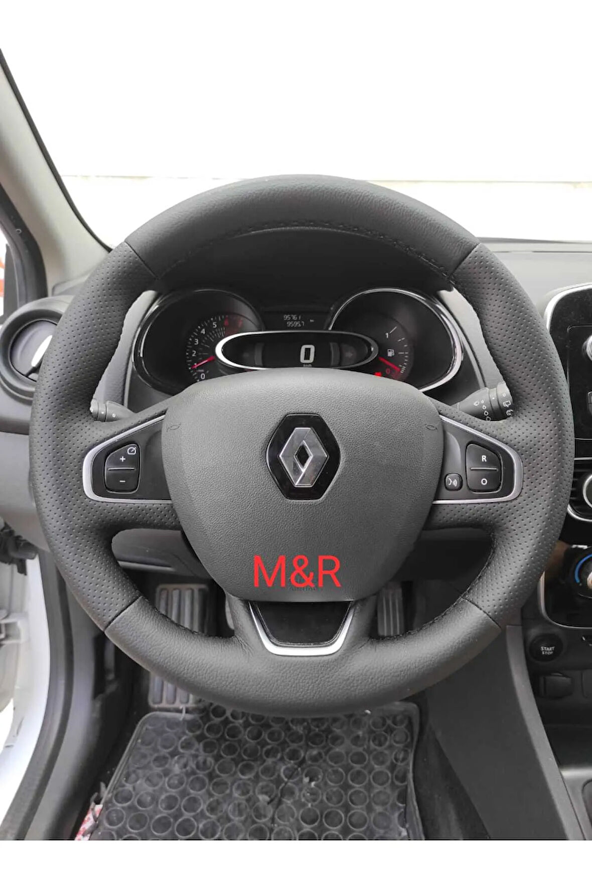 RENAULT CLİO 4.5 FAZ 2  KAPLAMA DERİ DİREKSİYON KILIFI